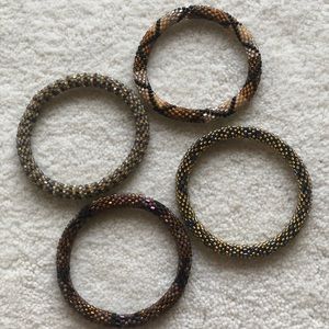 Set of 4 Lily and Laura bracelets